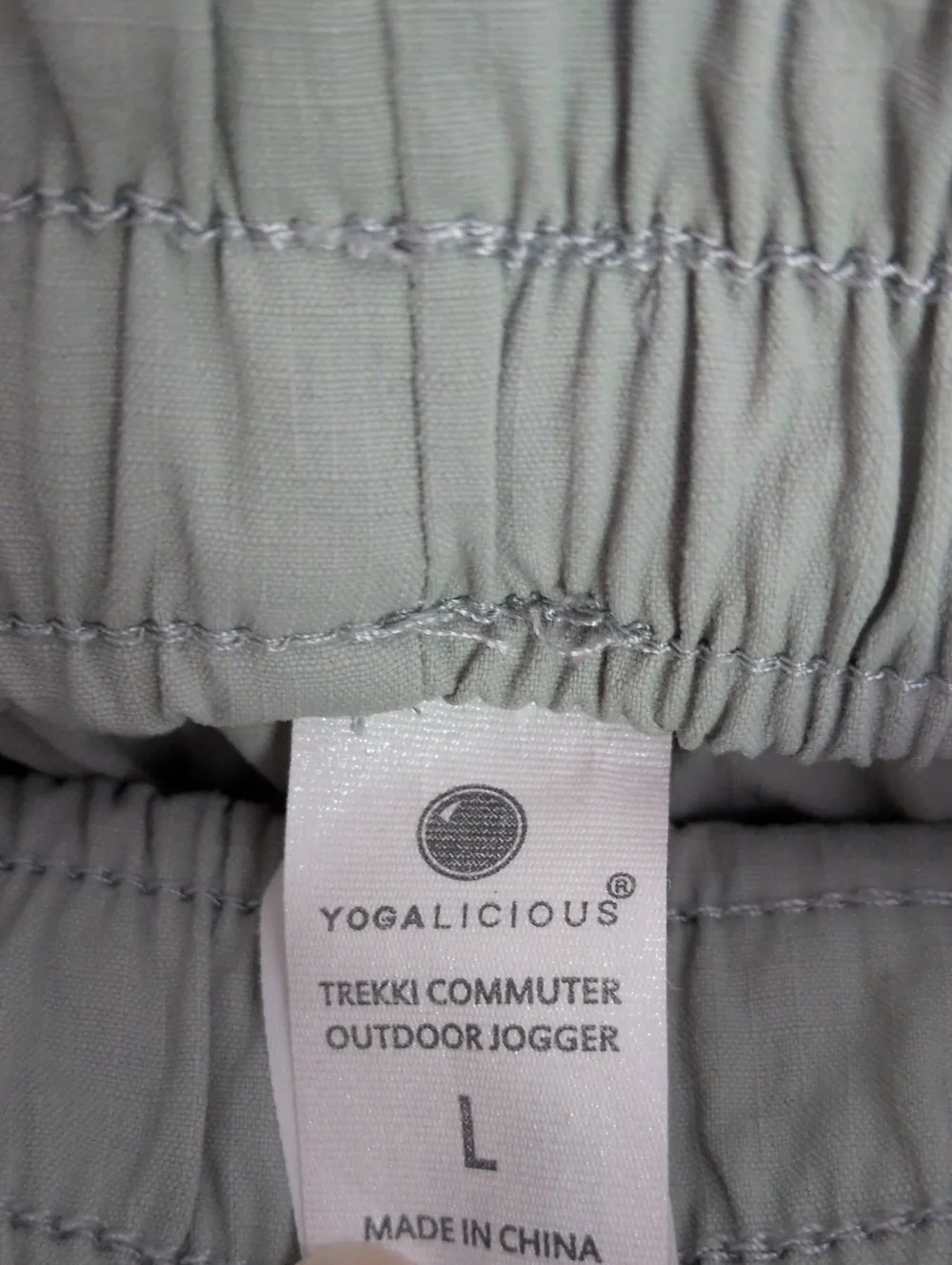 Yogalicious Trekki Commuter Outdoor Jogger - Sage Green - L